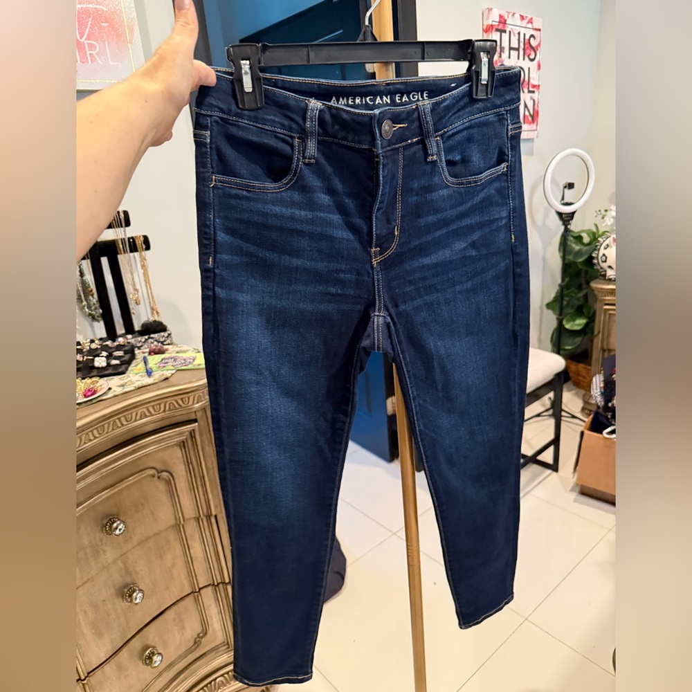 American Eagle Dark Blue Jeans